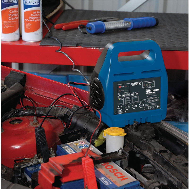 Draper 6/12V Intelligent Battery Charger 33861 Draper - Dynamic Drive