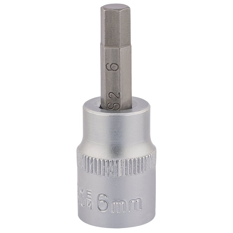 Draper Socket with Hexagonal Bit, 3/8" Sq. Dr., 6mm 16284 Draper - Dynamic Drive
