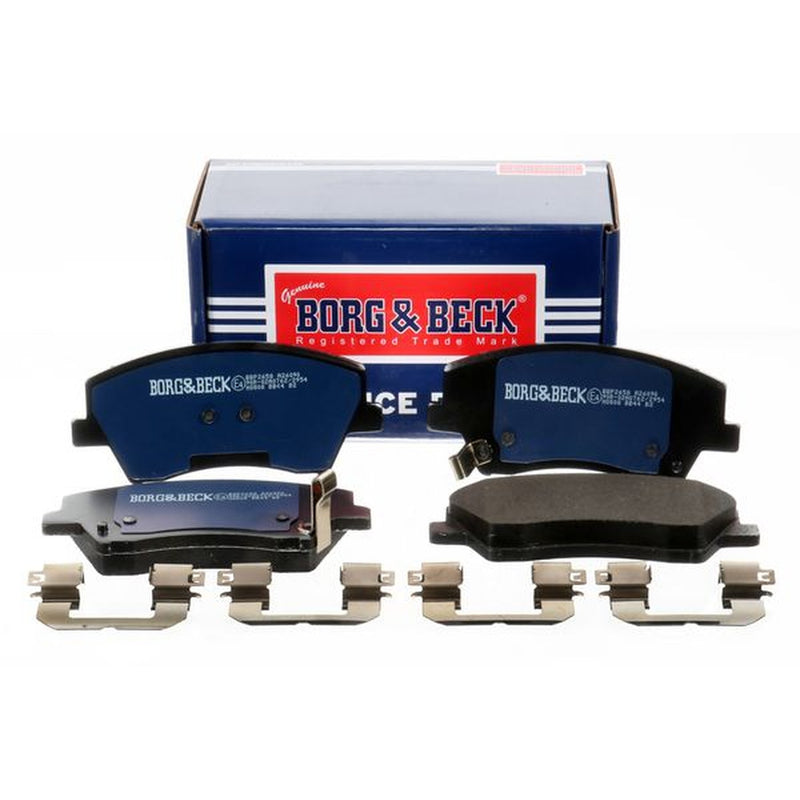 Borg & Beck Front & Rear Brake Discs & Pads fits Hyundai Ioniq 2016-2022 1.6