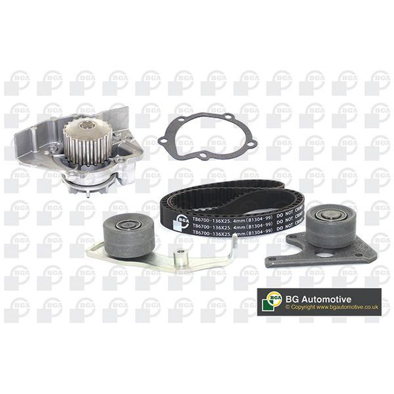BGA Timing Belt & Water Pump Kit fits Citroën Berlingo First 1996-2003 1.8 1.9
