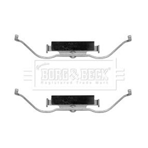 Borg & Beck Brake Pad Accessory Fitting Kit Front BBK1586