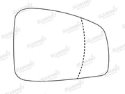 Summit Heated Base Plate With Blind Spot Mirror Glass fits Renault Fluence on RHS Summit - Bars 4 Cars
