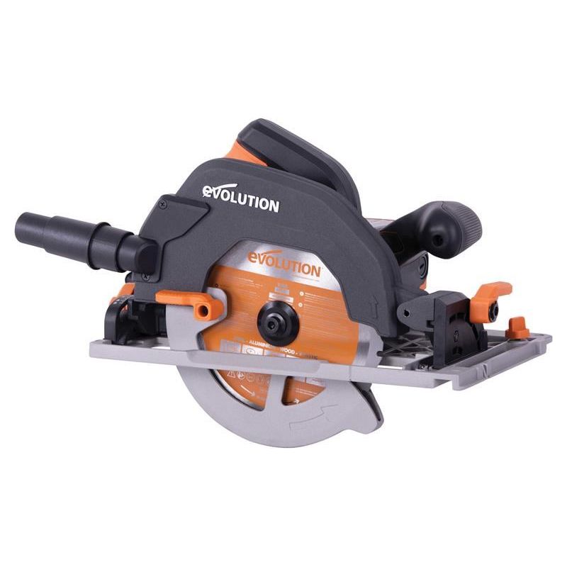 Evolution R185CCSX Circular Track Saw Kit 185mm 1600W 240V Evolution - Dynamic Drive