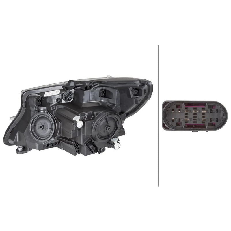 Hella Headlight Headlamp H7 Right fits Alfa Romeo Stelvio 2019 on 2.9