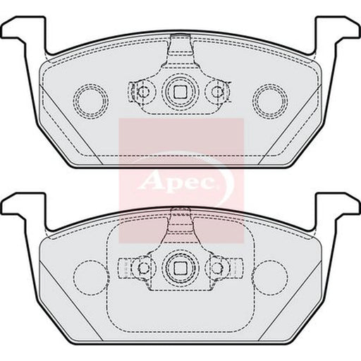 Apec Front Brake Pad Set PAD2216