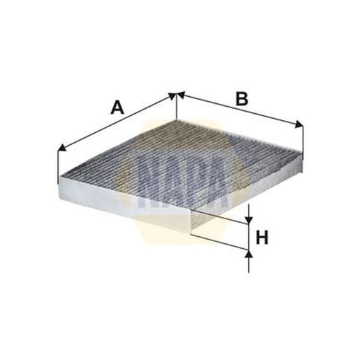 NAPA Cabin Air Filter (Pollen Filter) NFC4304