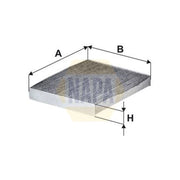NAPA Cabin Air Filter (Pollen Filter) fits Lynk & Co 01 2018-2019