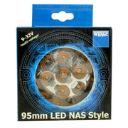 Nas LED Indicator Clear 95mm Brighten Your Caravan/Motorhome's Path with Cle Nas - Dynamic Drive