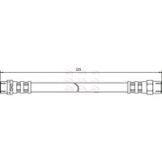 Apec Brake Hydraulic Hose Line inner HOS3402