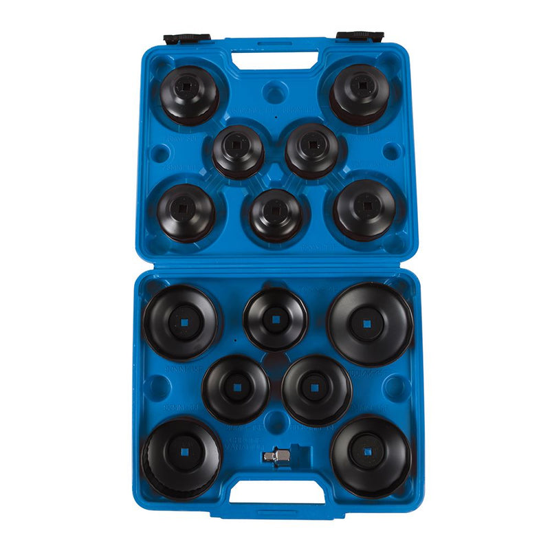 Silverline Oil Filter Wrench Set 15pce 65 - 93mm Silverline - Dynamic Drive