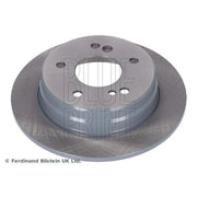 Blue Print 2 x Solid Rear Brake Discs ADU174317-x2