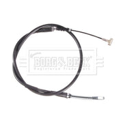Borg & Beck Handbrake Cable Right Rear BKB3986