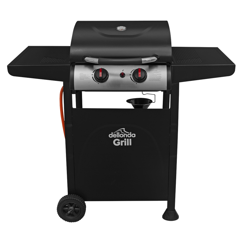 Dellonda 2 Burner Gas BBQ Dellonda  - Dynamic Drive