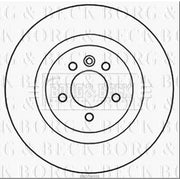 Borg & Beck Front & Rear Brake Discs & Pads fits Land Rover Range Rover Sport I