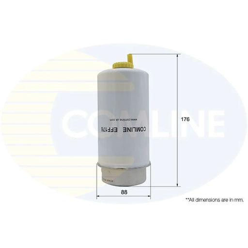 Comline Fuel Filter Element fits Ford Transit 2006-2014 2.2 2.4 3.2