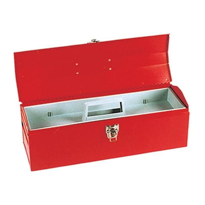 Faithfull Metal Barn Toolbox + Tote Tray 48cm (19in) Faithfull - NN4 Online