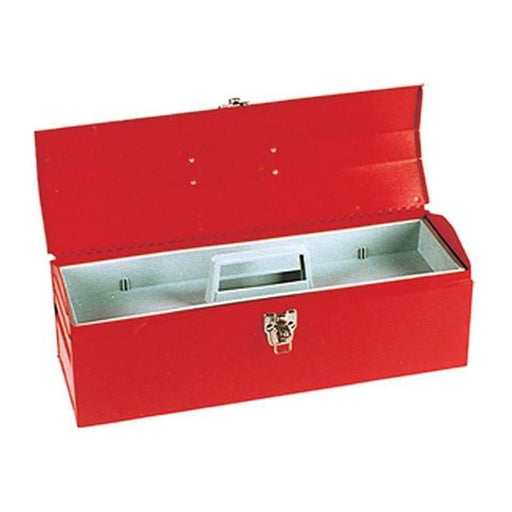 Faithfull Metal Barn Toolbox + Tote Tray 48cm (19in) Faithfull - NN4 Online