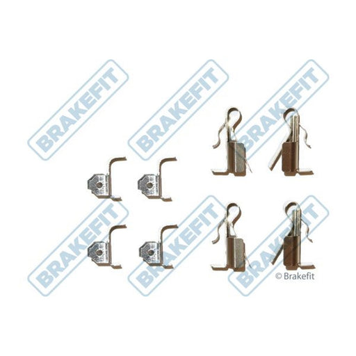 Apec Brake Pad Accessory Fitting Kit Rear fits Mitsubishi Colt 1988-1992 1.6 1.8