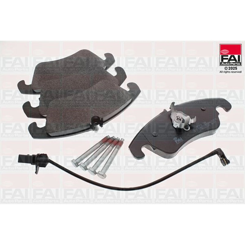 FAI Front Brake Pad Set fits Audi A4 Allroad B8 2009-2016 2.0 3.0