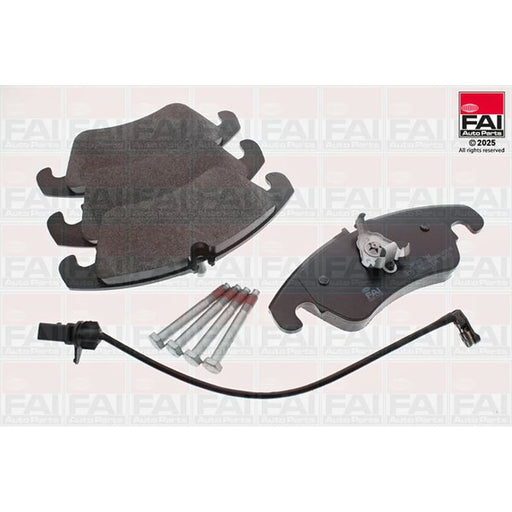 FAI Front Brake Pad Set fits Audi A4 Allroad B8 2009-2016 2.0 3.0