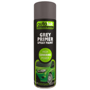 Autotek Professional Grey Primer 500ml Spray Paint High Coverage - image 1