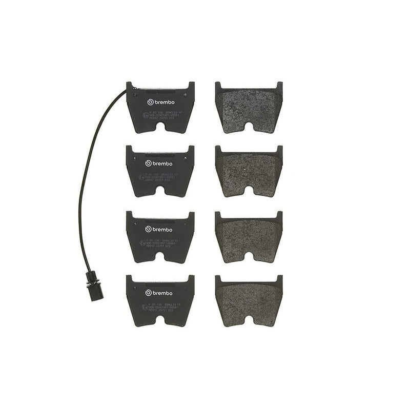Brembo 8 x Front Brake Pad Set fits Audi A4 B8 2012-2015