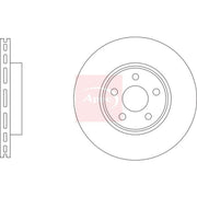 Apec 2 x Vented Brake Discs