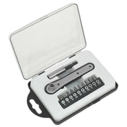 Sealey Topchest 6 Drawer with Ball-Bearing Slides Red/Grey & 98pc Tool Kit Sealey - Dynamic Drive