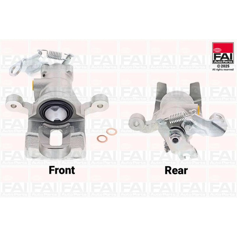 FAI Brake Caliper Assembly Rear Right fits Hyundai IX20 2010-2019 1.4 1.6