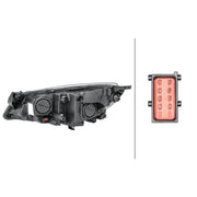 Hella Headlight Headlamp H7/H7 Right fits Opel Astra J 2009-2015
