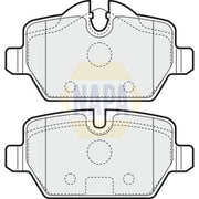NAPA Front & Rear Pads fits BMW 1 2004-2011
