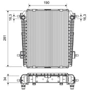 Valeo Engine Radiator 701501