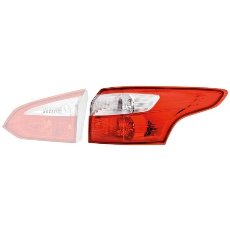 Hella Tail Light / Lamp W5W Right fits Ford Focus III Turnier 2010-2020