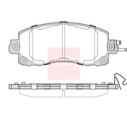 Apec Front & Rear Brake Discs & Pads fits Subaru Crosstrek 2023 on 2.0