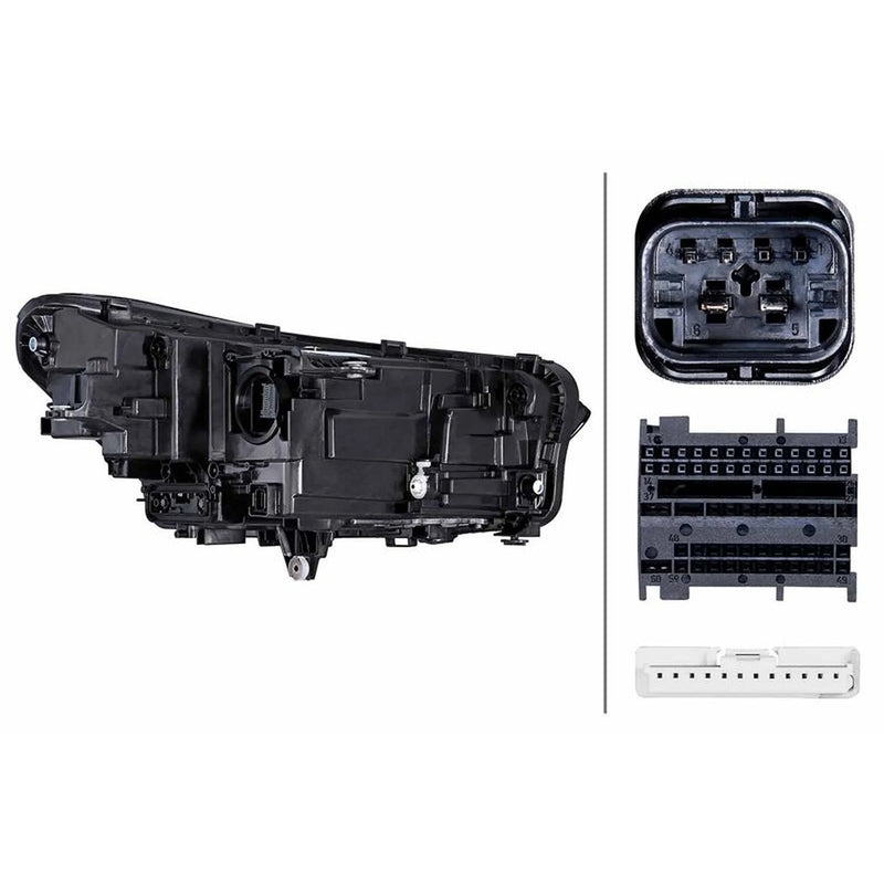 Hella Headlight Headlamp LED Left 1LX 015 368-531