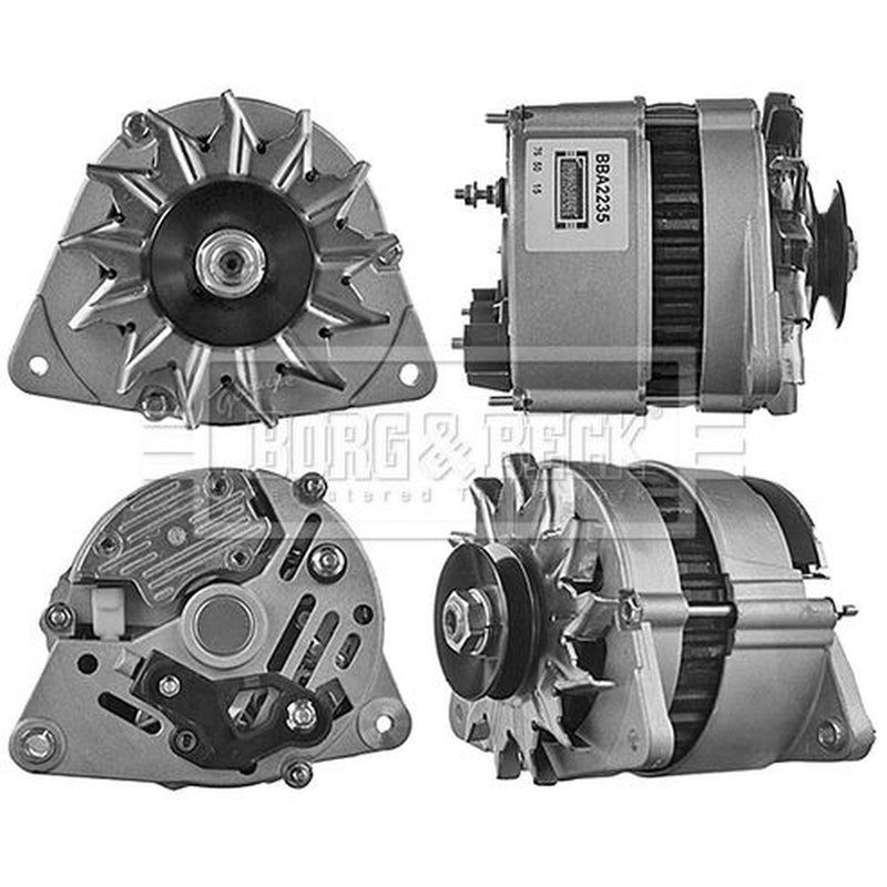 Borg & Beck Car Alternator 12V fits Ford Courier Box Body/Mpv 1991-1996 1.3