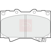 Apec Front Brake Pad Set fits Toyota Land Cruiser Amazon 1998-2007 4.2 4.7