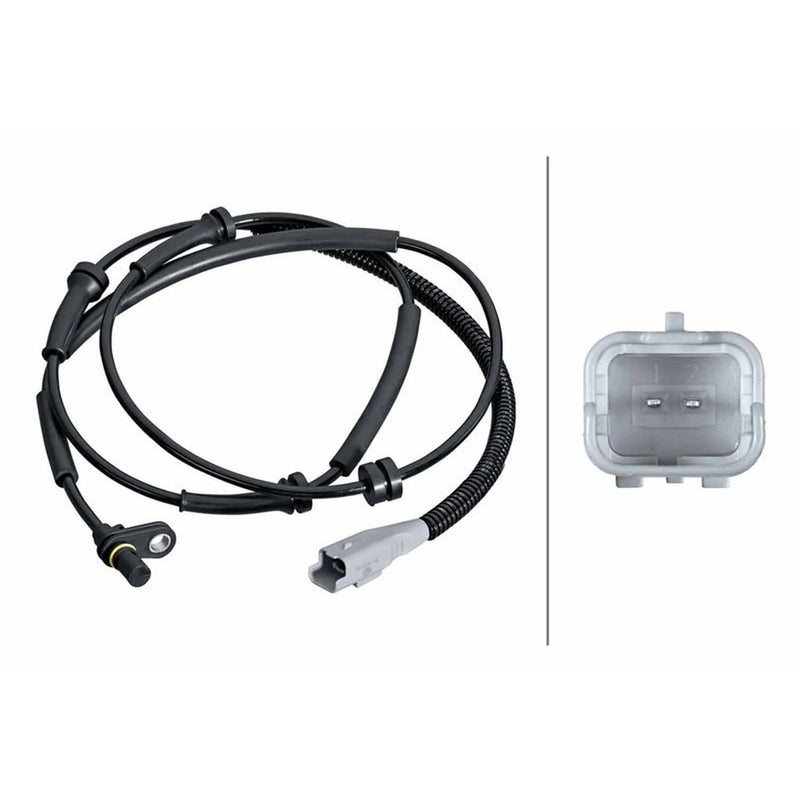 Hella ABS Wheel Speed Sensor Rear 6PU 358 217-981
