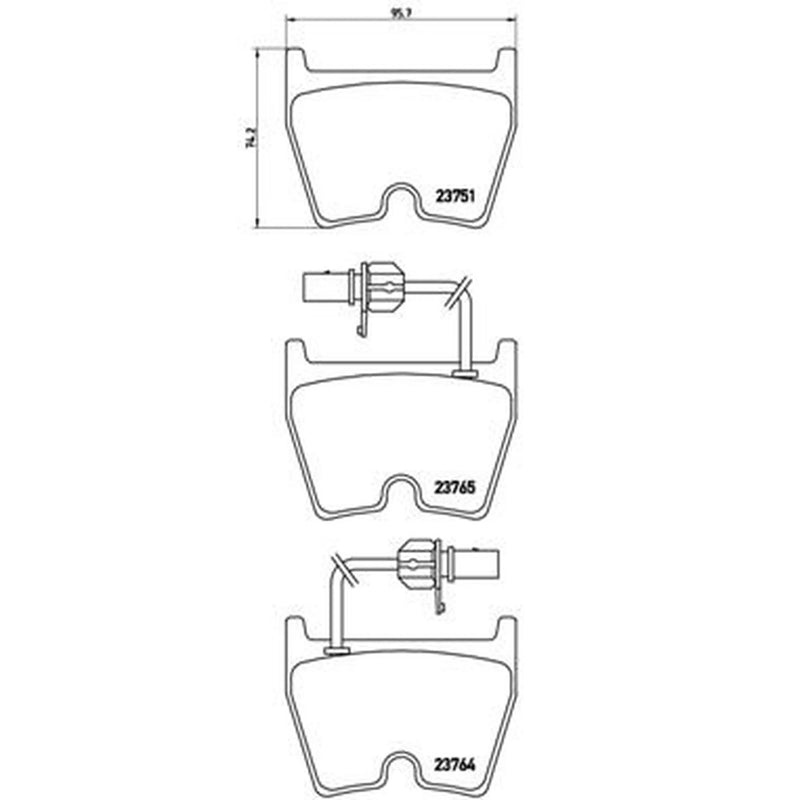 Brembo Front & Rear Brake Discs & Pads fits VW Phaeton 2002-2008 3.0 3.2 6.0