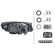 Hella Headlight Headlamp D1S/H7 Left fits BMW 5 Gran Turismo 2009-2017