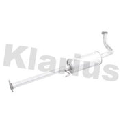 Klarius Box With Centre Pipe Centre fits Honda Hr-V 1999-2005 1.6