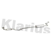 Klarius Box With Centre Pipe Centre fits Toyota Yaris/Vitz 2002-2005 1.3