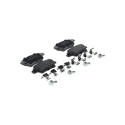 Bosch Front & Rear Pads fits Fiat Grande Punto 2005-2009 1.4 1.6 1.9