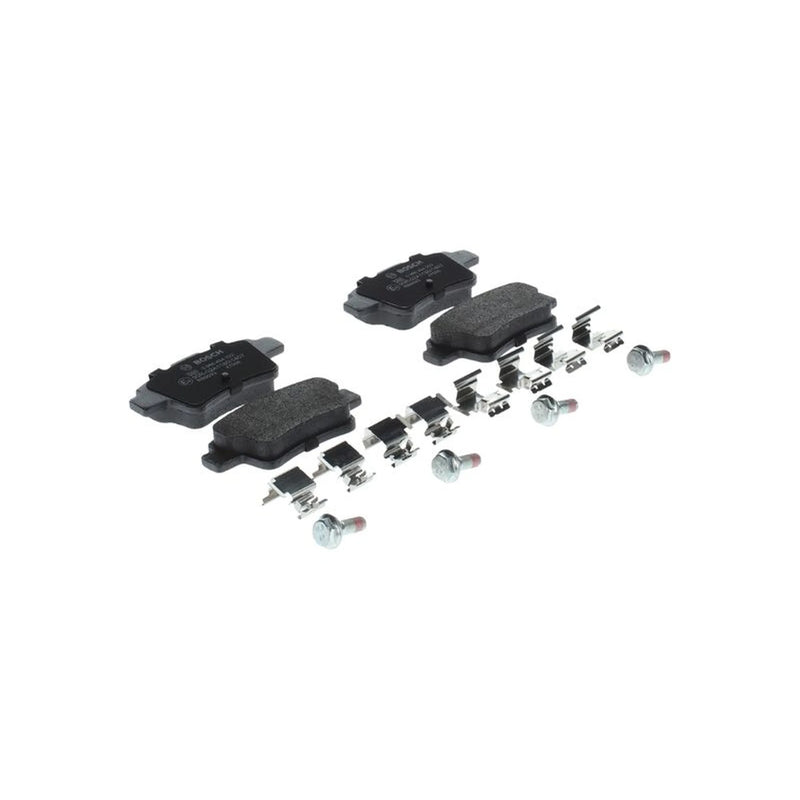 Bosch Front & Rear Pads fits Fiat Grande Punto 2005-2009 1.4 1.6 1.9