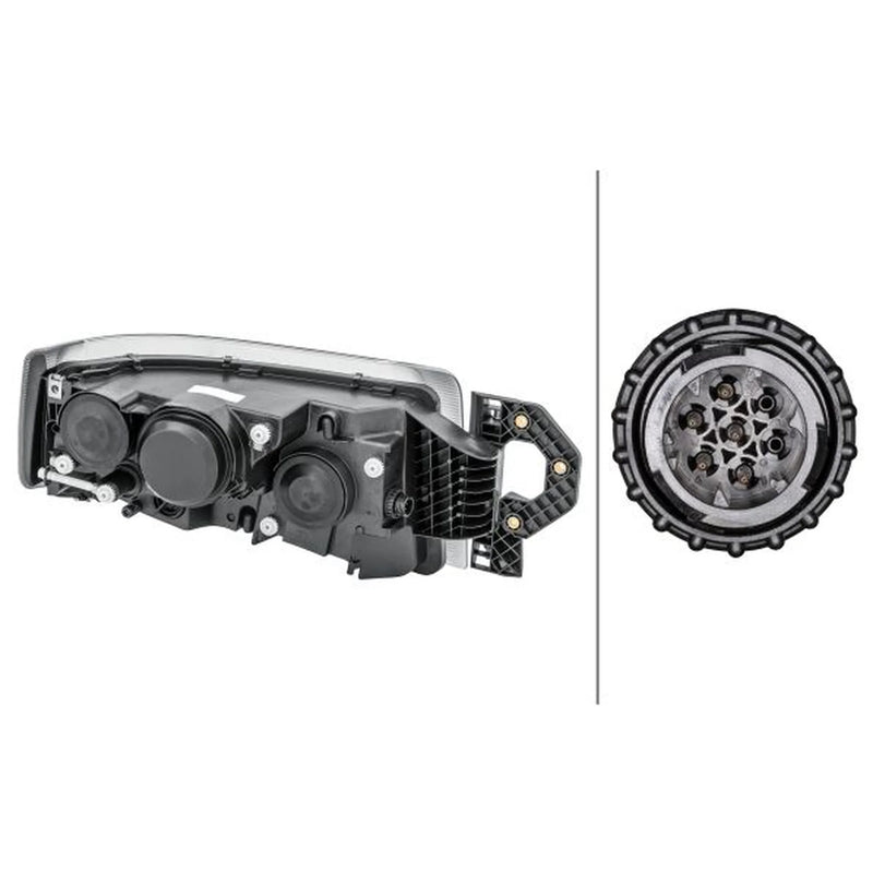 Hella Headlight Headlamp W5W Left fits Renault Trucks Premium 1996 on