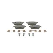 Bosch Front & Rear Pads fits Fiat Croma 2005-2011 1.9 2.4