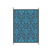 Bo-Camp Chill Mat Oriental Polypropylene Azure L Bo-Camp - Dynamic Drive