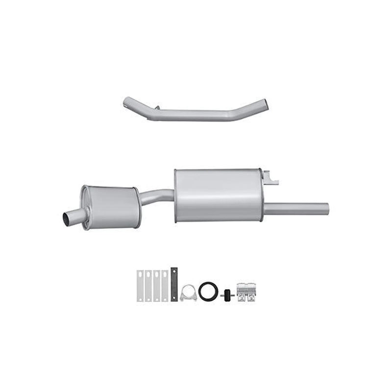 Hella End Silencer Rear fits Peugeot 504 1971-1986 2.0 2.3