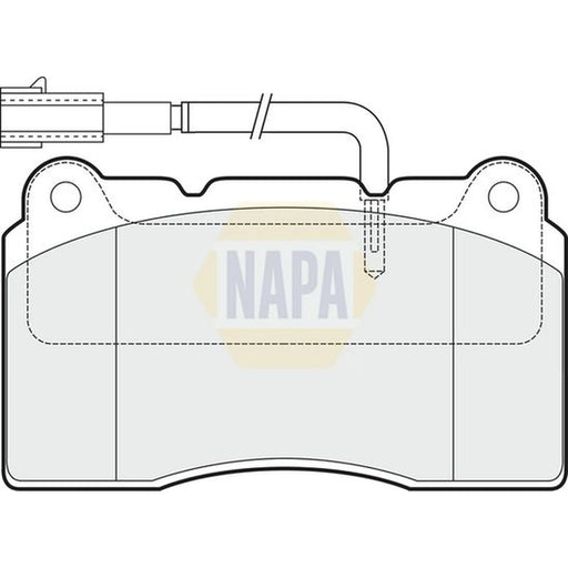 NAPA Front Brake Pad Set NBP1749