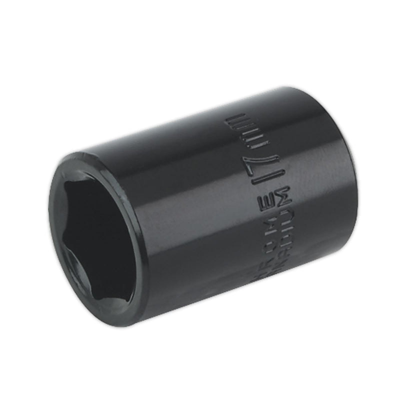 Sealey Impact Socket 17mm 1/2"Sq Drive IS1217 Sealey - Dynamic Drive